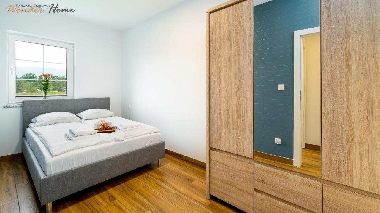 Wonder Home - Apartamenty Halo Karkonosze Z Ogrodem, Sezonowym Basenem, Placem Zabaw I Widokiem Na Sniezke - Zlokalizowane Blisko Karpacza Mysłakowice Exteriör bild