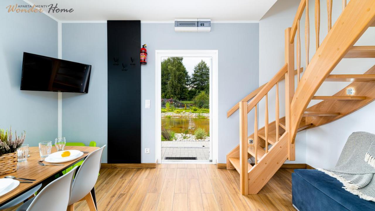 Wonder Home - Apartamenty Halo Karkonosze Z Ogrodem, Sezonowym Basenem, Placem Zabaw I Widokiem Na Sniezke - Zlokalizowane Blisko Karpacza Mysłakowice Exteriör bild